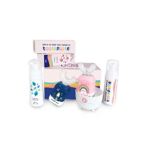 Family Belli Denti Set - 2 x ηλεκτρική οδοντόβουρτσα και 2 x αφρός οδοντόκρεμα
